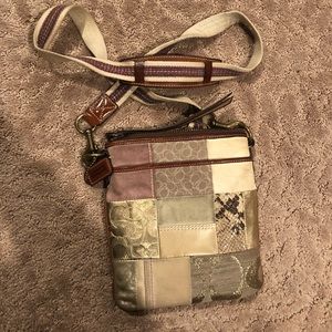 Coach patchwork crossbody
